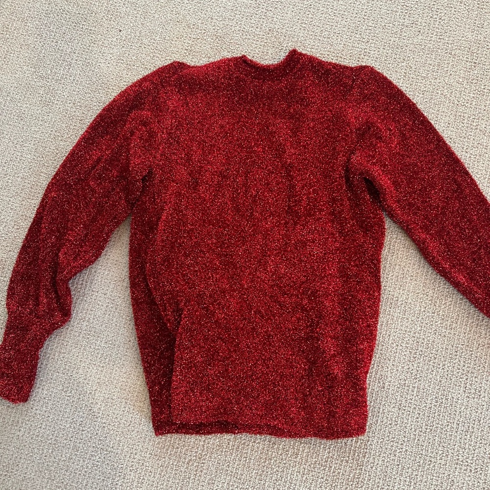 Zara tinsel sweater
